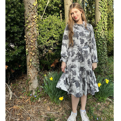 Penelope Grey Abstract Dress by Ivee