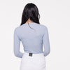 Light Blue Textured Stretch Shirt