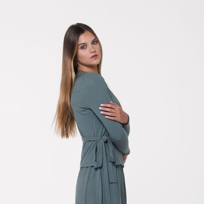 Sage Wrap Cardigan by Ivee