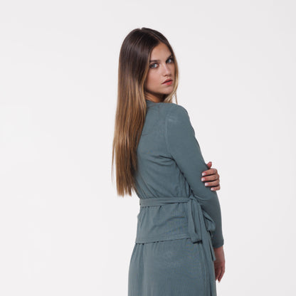 Sage Wrap Cardigan by Ivee