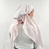 Light Pink Eyelet Pretied Headscarf by Valeri
