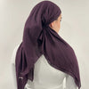 Cotton Solid Pretied Headscarf by Valeri