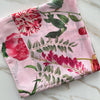 Pink Floral Headscarf by Valeri Many Styles