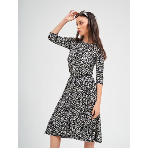 Cheetah Swing Dress by DF