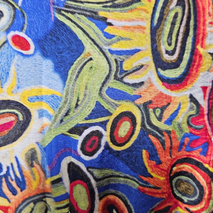 Miri Multicolor Ruched Dress