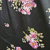 Slip Dress Black/Pink Floral