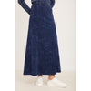 Blue Aline Denim Maxi Skirt by OC