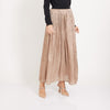 Gold Shiny Dressy Crinkle Skirt by OC