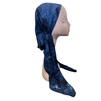 Viscose Tie Dye Pre-Tied Headscarf