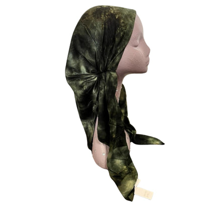 Viscose Tie Dye Pre-Tied Headscarf