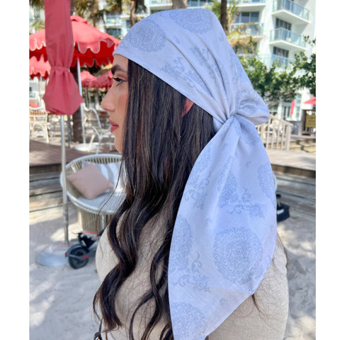 SB Headscarf Grey Mediterranean