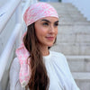 SB Headscarf Abstract Pink Tile