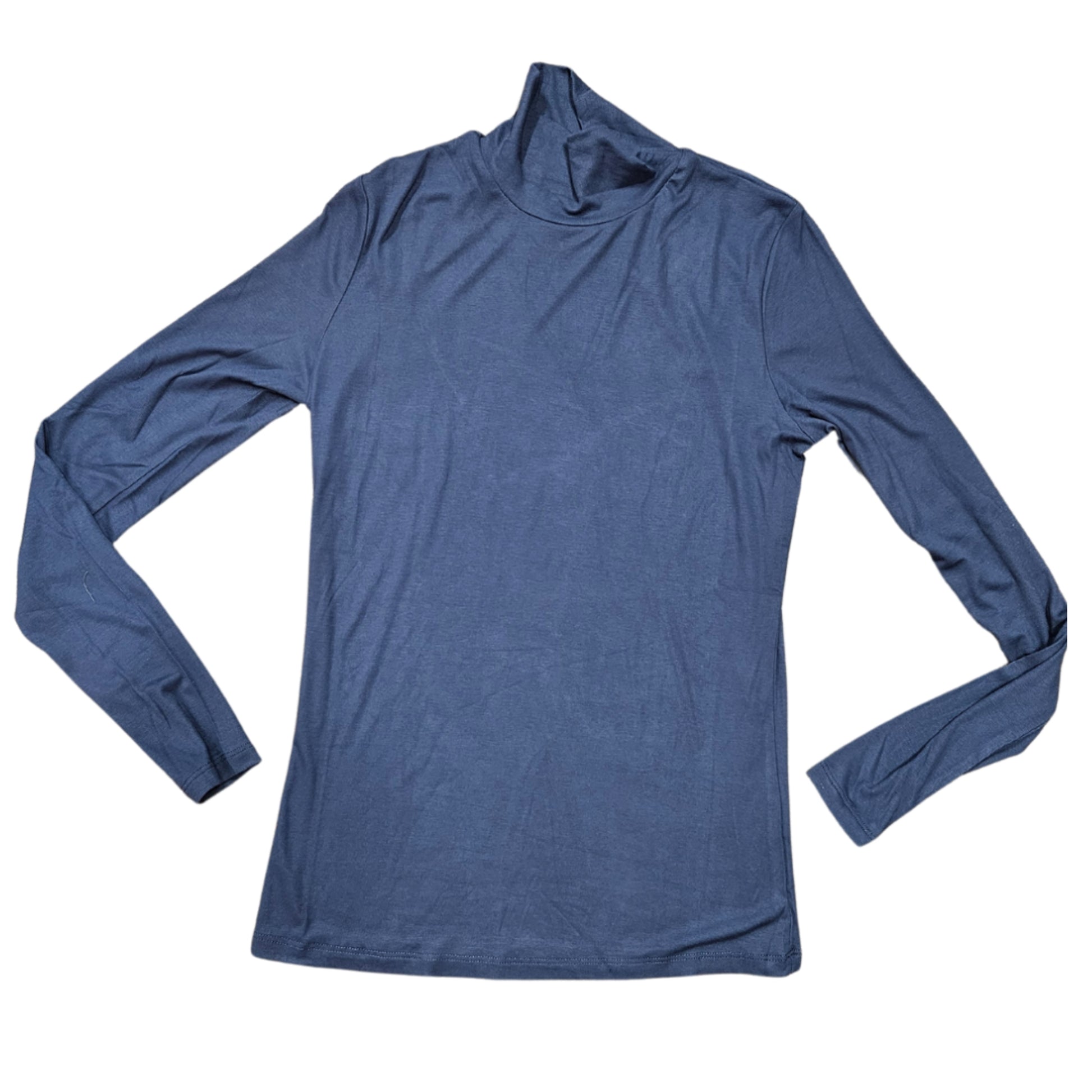 Basic Turtleneck Denim - The Mimi Boutique