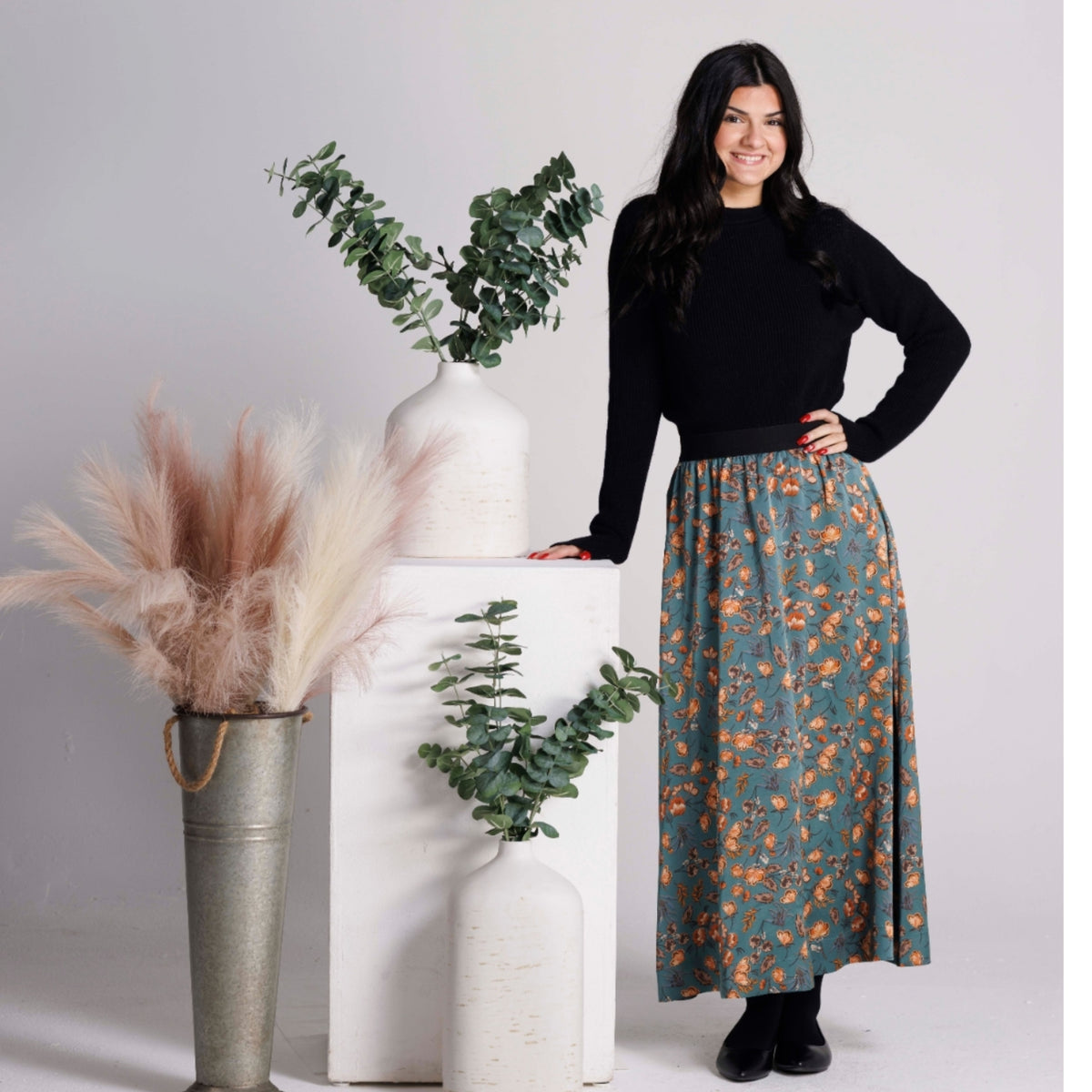 Seafoam Circle Skirt