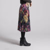 Michal Floral Velvet Skirt