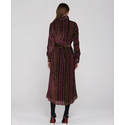 Druselle Ruched Drape Dress - The Mimi Boutique