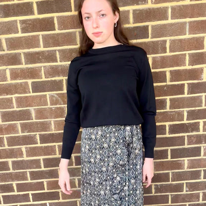 Black Sweater By Lilac Teen