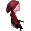 Solid With Border Shimmer Pre-tied Dacee/Revaz