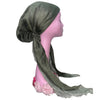 Solid With Border Shimmer Pre-tied Dacee/Revaz
