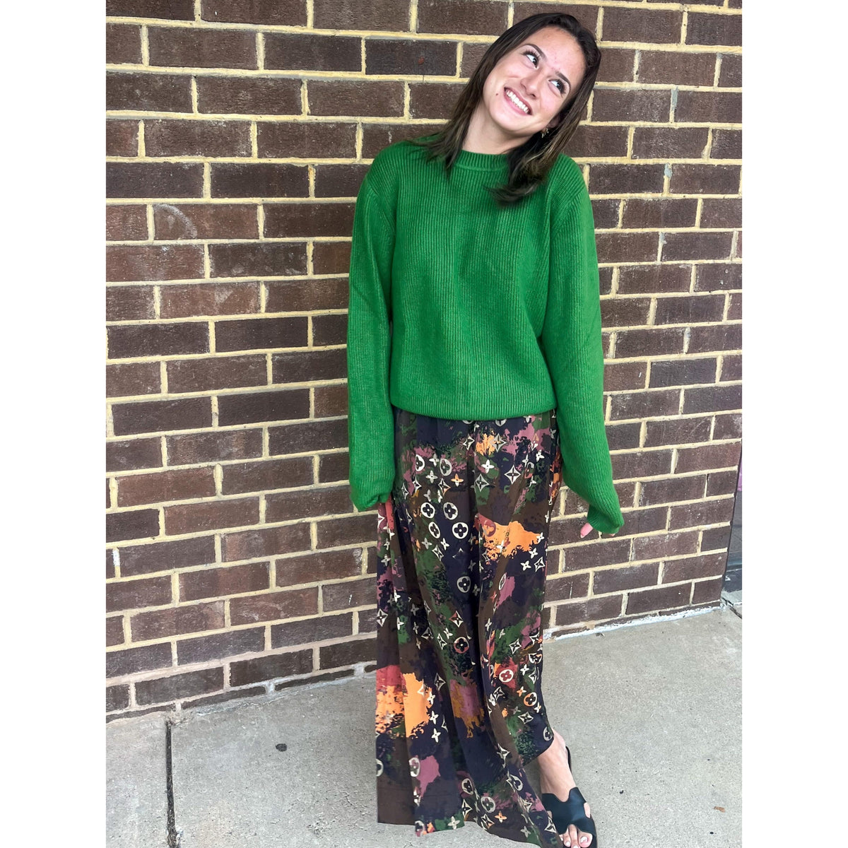 Dina Circle Skirt Multi