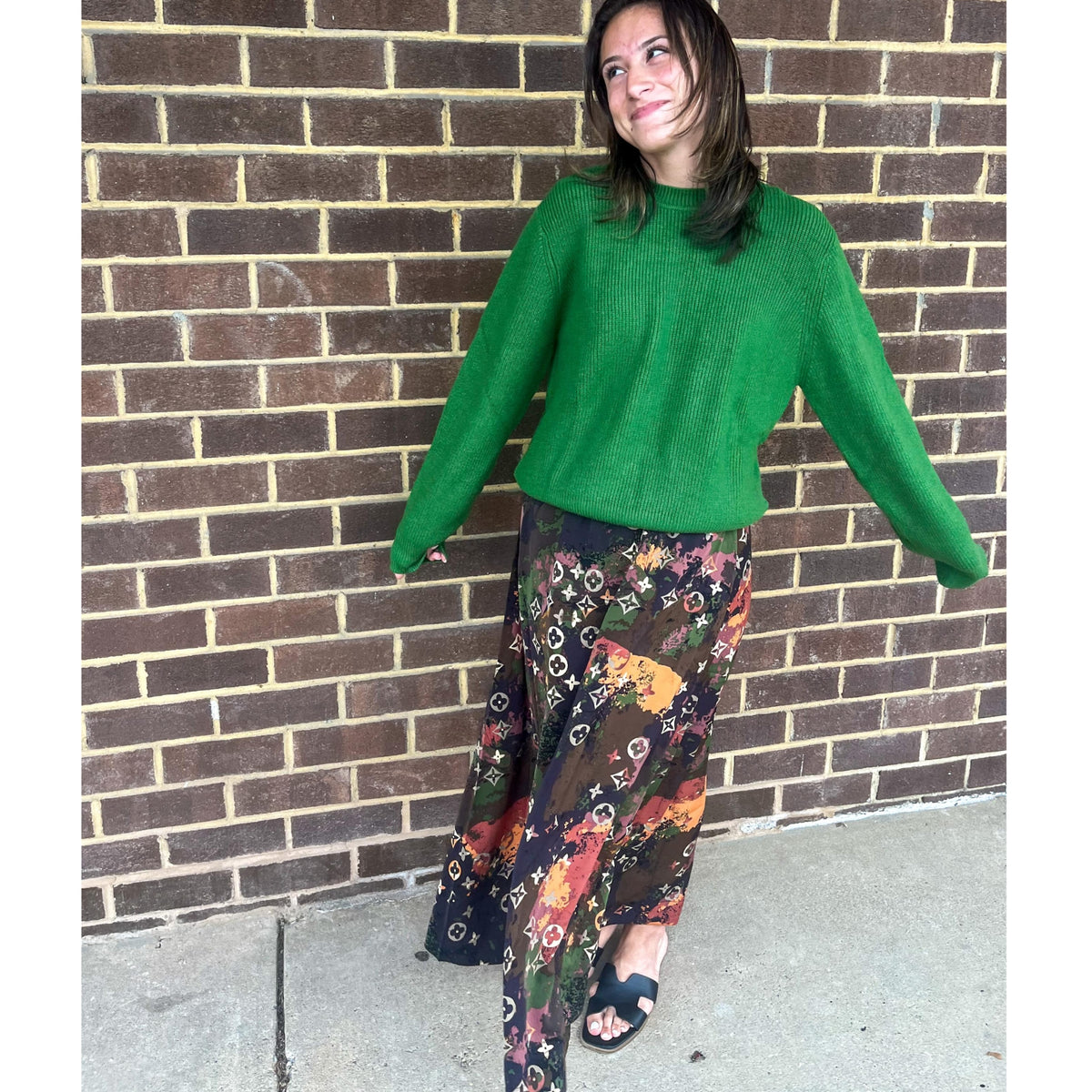 Dina Circle Skirt Multi