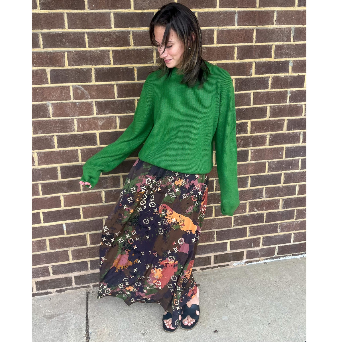 Dina Circle Skirt Multi