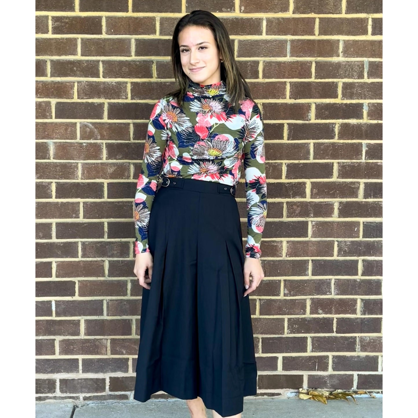 Box Pleated Skirt - The Mimi Boutique
