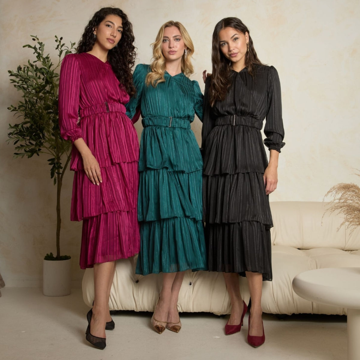 Charlene Dress Black