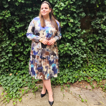 The Motif Dress Watercolor