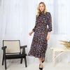 Maui Black/Navy Floral Dress