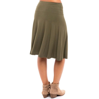 Modal Skye Skirt Olive