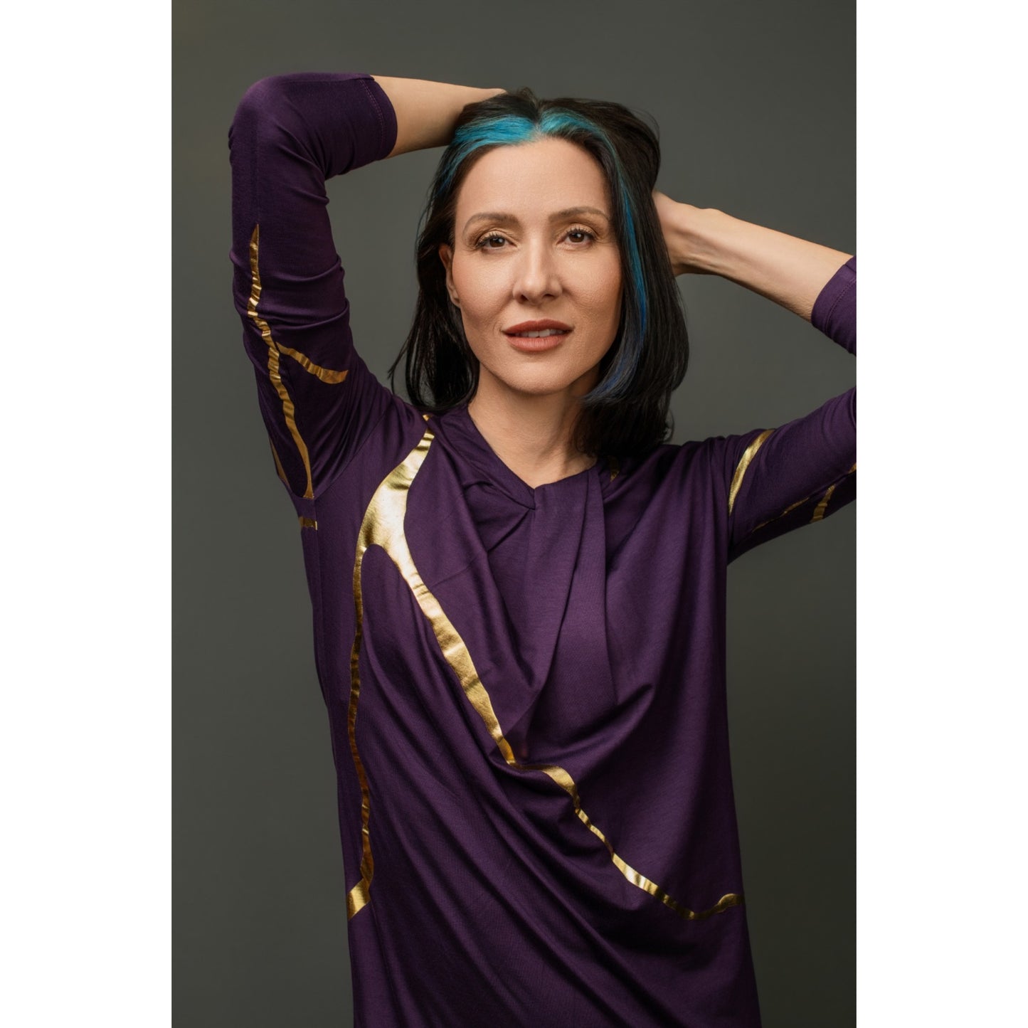 Aimi Dress Plum