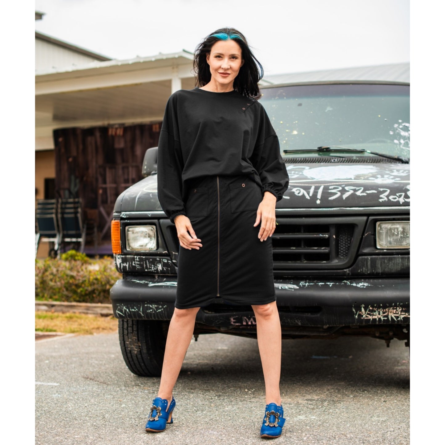 Moriko Set Black Sold as Separates