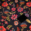 Fall Floral Tichel Nicsessories With Nonslip Velvet