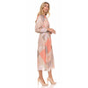 Polly Coral Patchwork Dress