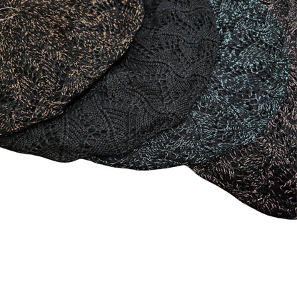 Diamond Knit Snood Lurex - The Mimi Boutique