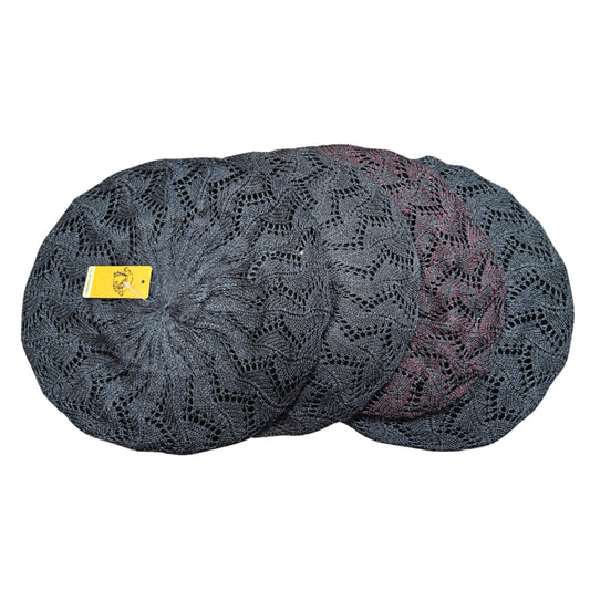 Diamond Knit Snood Lurex - The Mimi Boutique