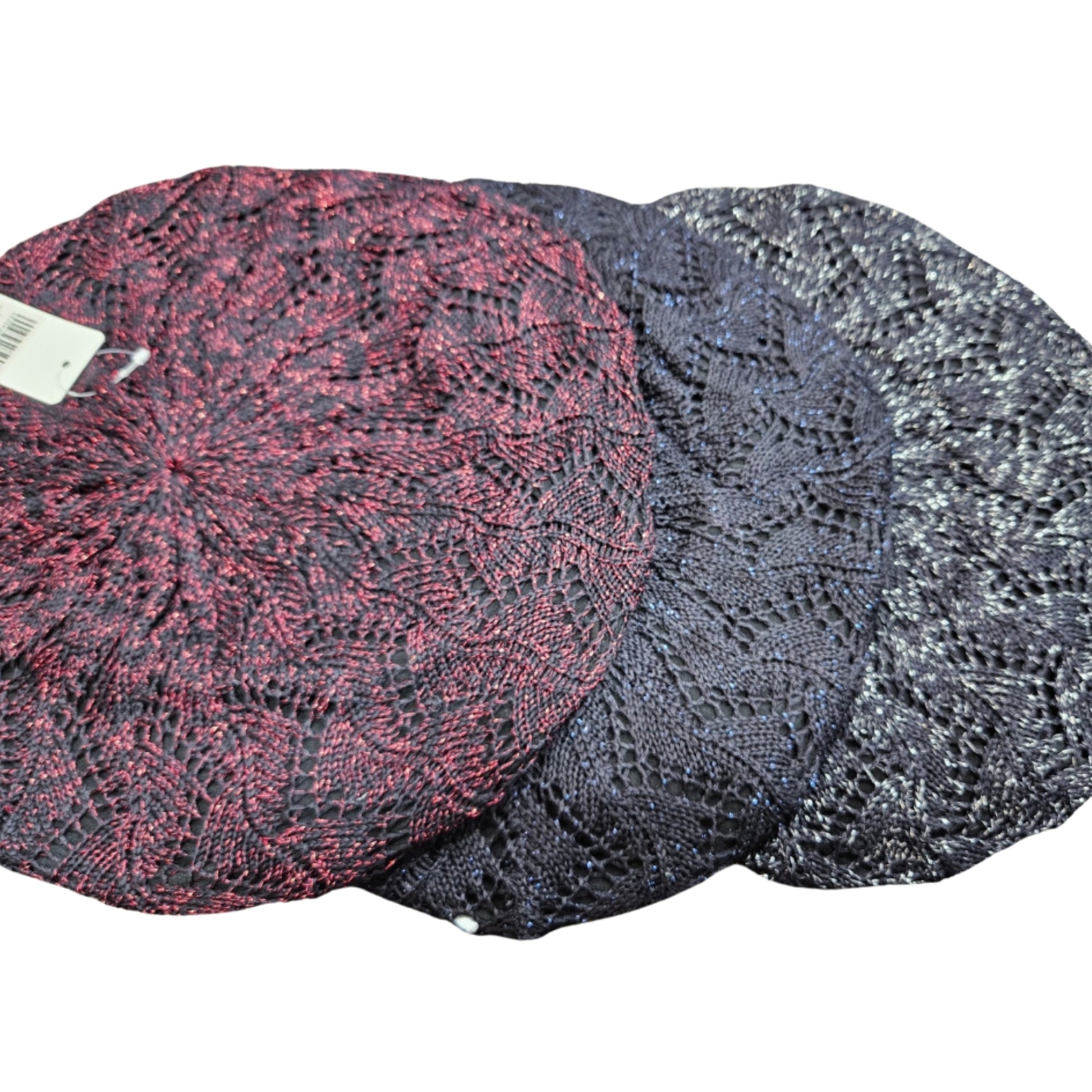 Diamond Knit Snood Lurex - The Mimi Boutique