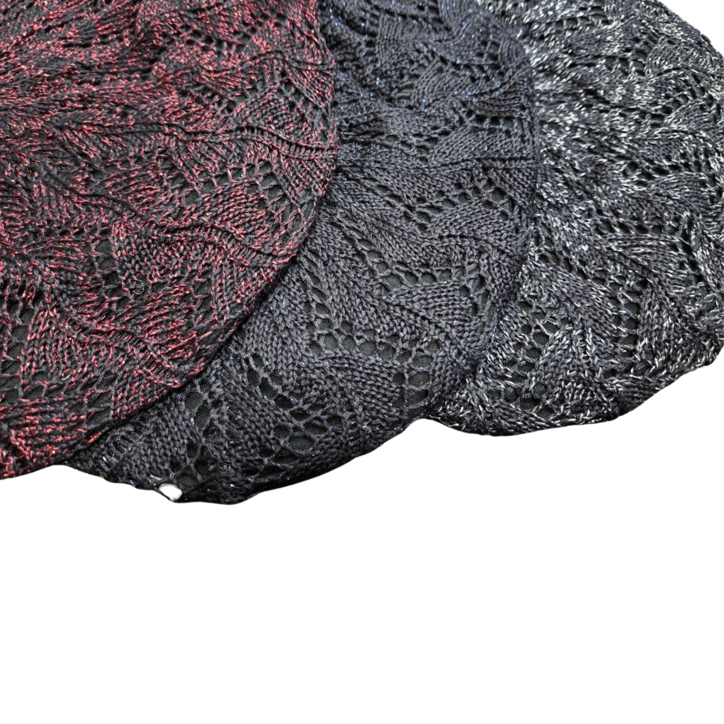 Diamond Knit Snood Lurex - The Mimi Boutique