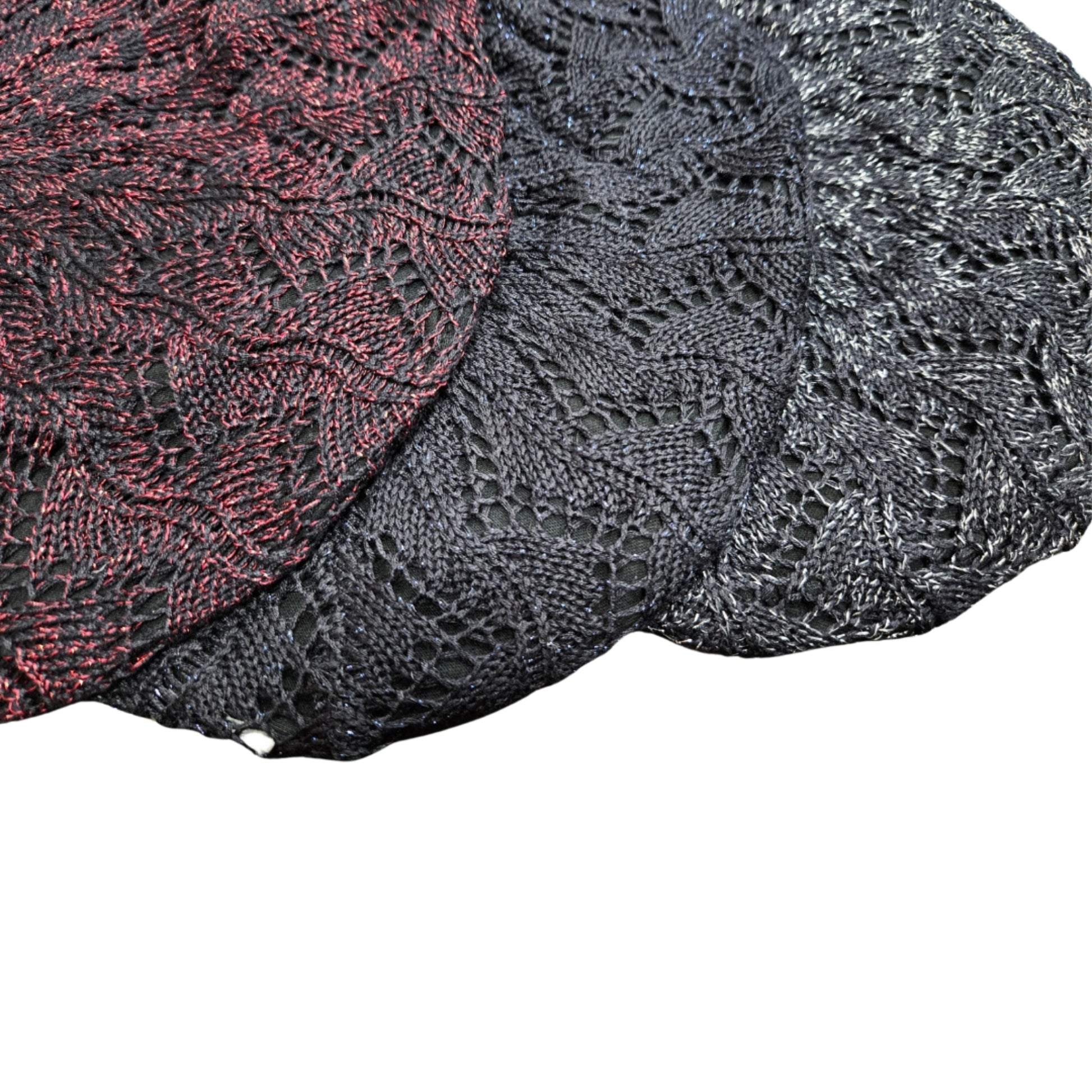 Diamond Knit Snood Lurex - The Mimi Boutique