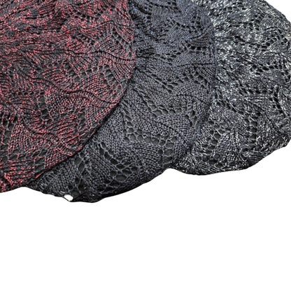 Diamond Knit Snood Lurex - The Mimi Boutique