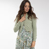 Olive Button Cardigan