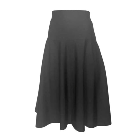 Bella Swim Skorts: Black 23"