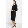 Black Zip Dress by KMW