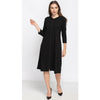 Black Zip Dress by KMW