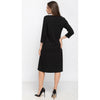 Black Zip Dress by KMW
