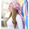 Ombre Floral Tichel by Nicsessories
