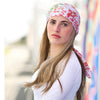 Ombre Floral Tichel by Nicsessories