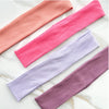 Pinks & Purples Solid Ribbed Skinny Headband by Valeri