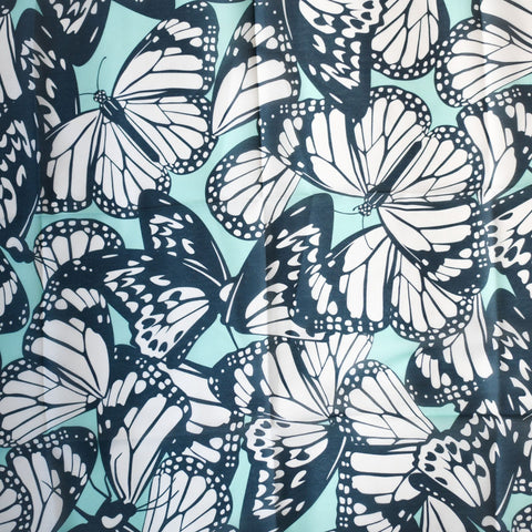 Blue Butterfly Tichel by Nicsessories